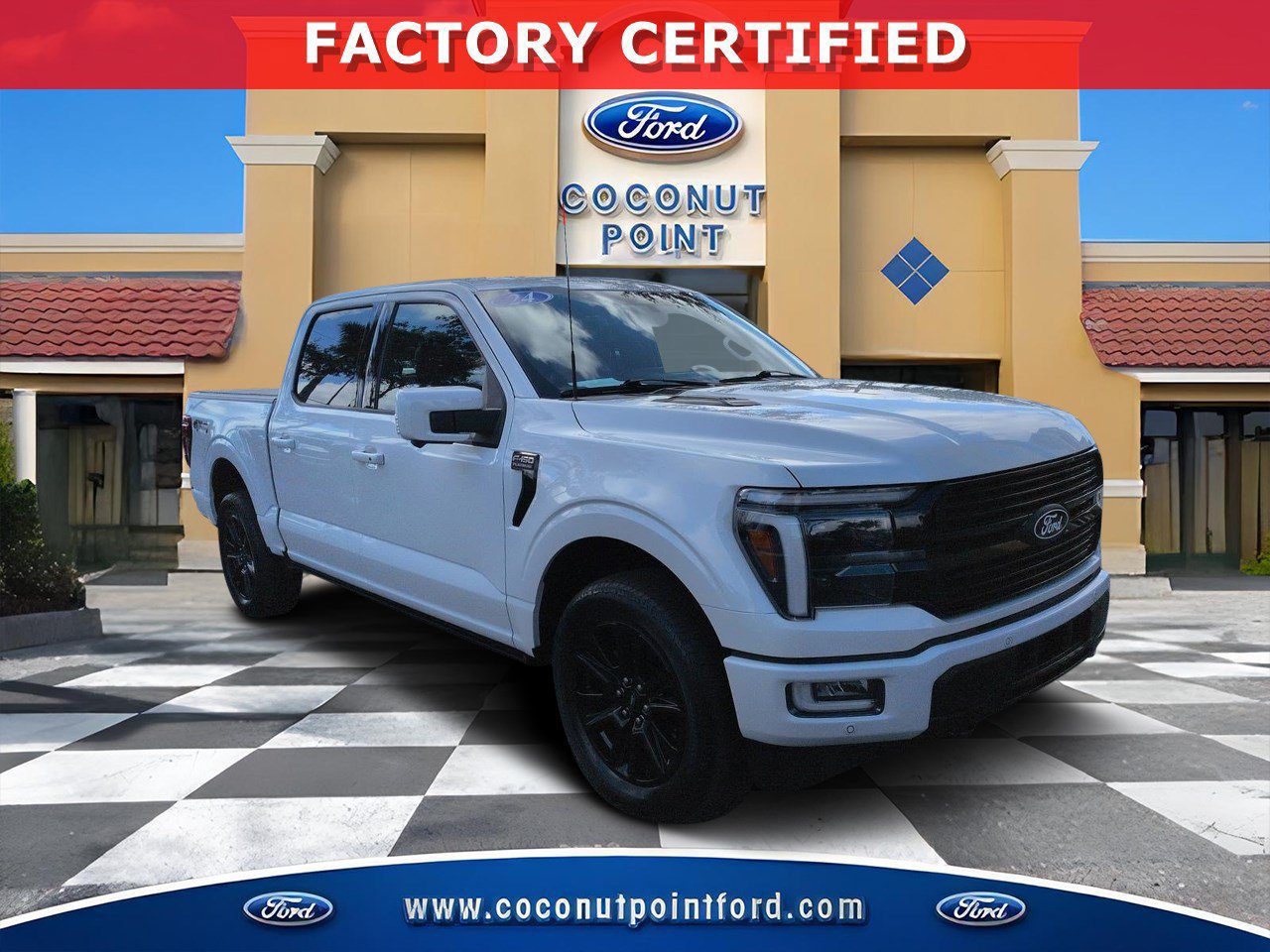 Certified 2024 Ford F150 Platinum w/ Equipment Group 702A High AWD/4WD image 1