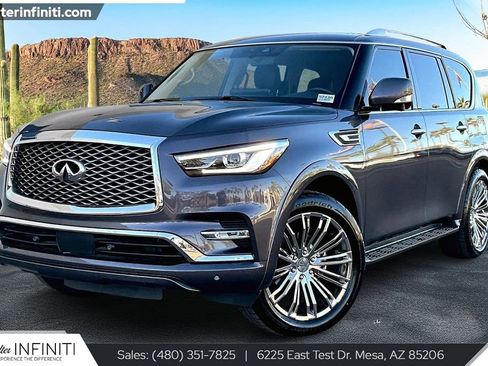 Used 2023 INFINITI QX80 Luxe w/ Cargo Package image 1