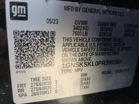 Used 2023 Chevrolet Tahoe Premier w/ Advanced Technology Package AWD/4WD image 34
