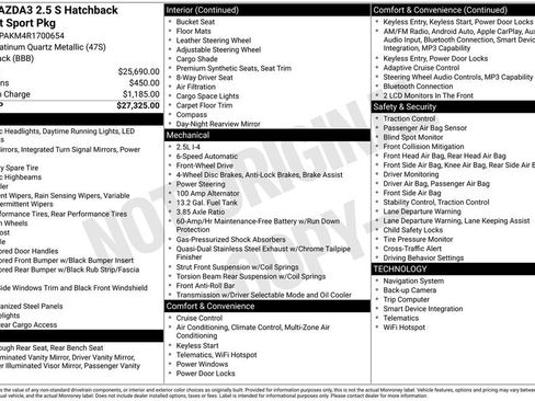 Used 2024 MAZDA MAZDA3 s image 35