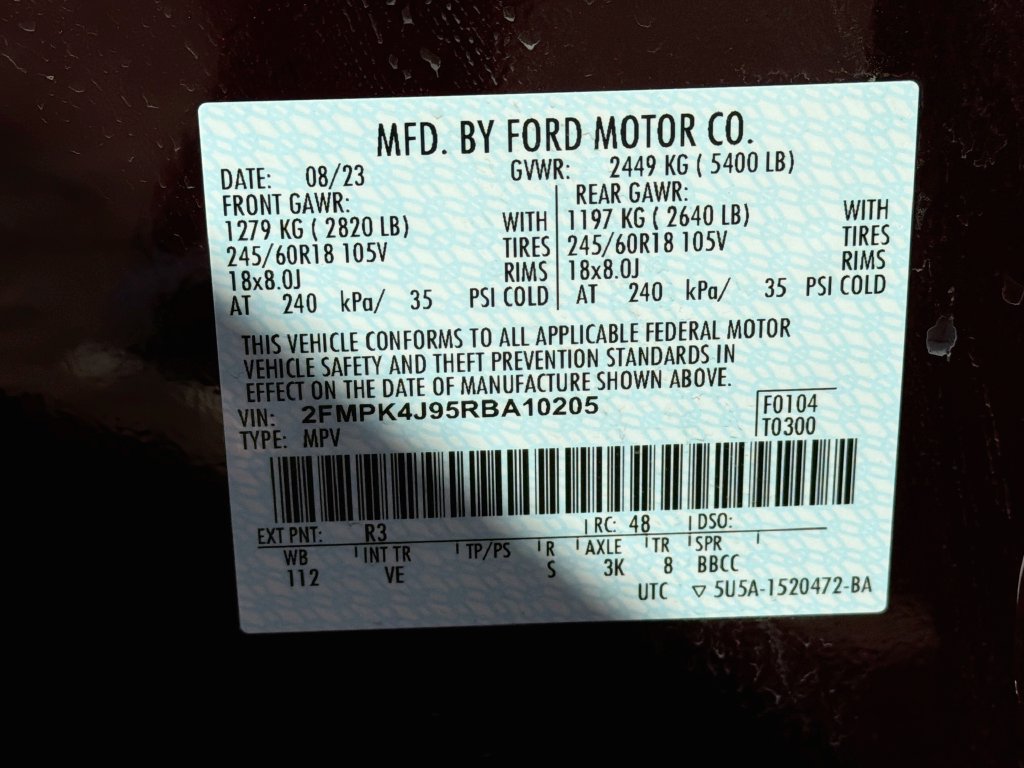 Used 2024 Ford Edge SEL w/ Convenience Package AWD/4WD image 34