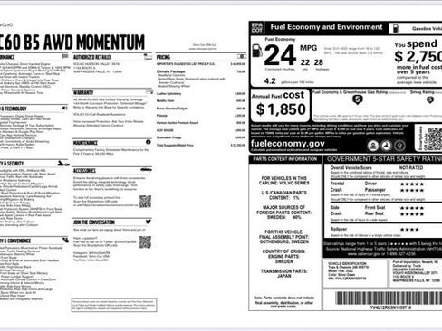 Used 2022 Volvo XC60 B5 Momentum w/ Climate Package image 23