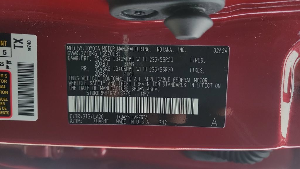 Used 2024 Toyota Highlander Platinum AWD/4WD image 23