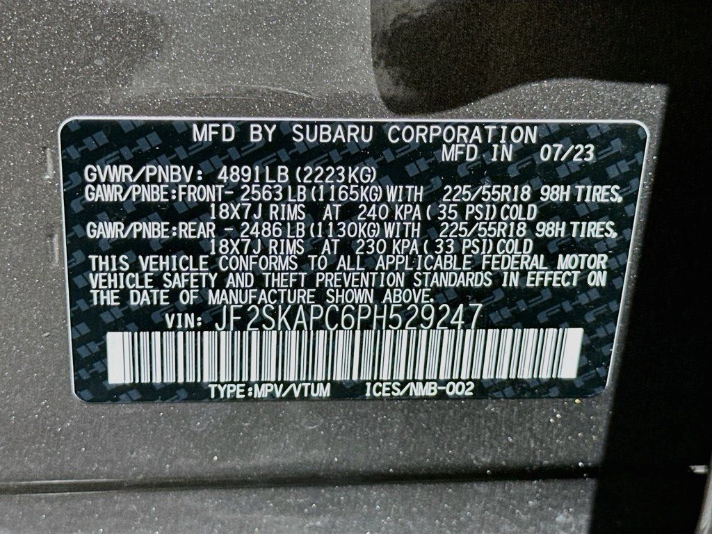 Used 2023 Subaru Forester Limited w/ Popular Package #2 AWD/4WD image 28