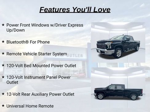 Used 2022 Chevrolet Silverado 2500 LTZ w/ LTZ Plus Package AWD/4WD image 35