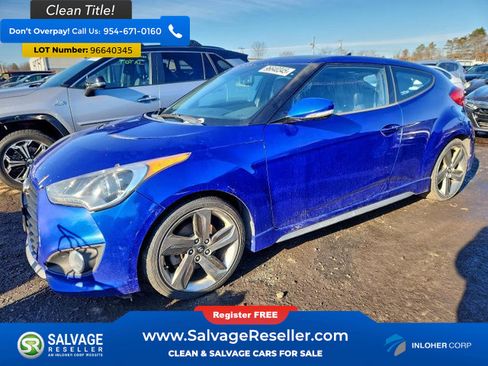 Used 2013 Hyundai Veloster Turbo w/ Ultimate Pkg FWD image 1