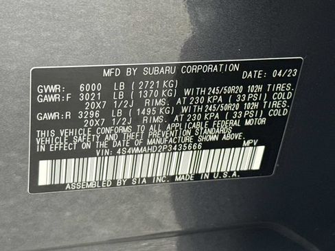 Used 2023 Subaru Ascent Onyx Edition AWD/4WD image 26