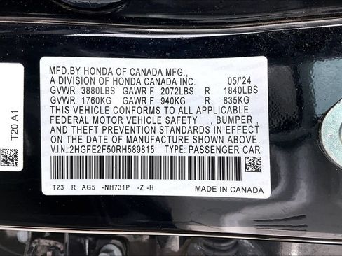 Used 2024 Honda Civic Sport image 18