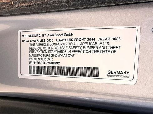 Used 2024 Audi RS 6 performance AWD/4WD image 34