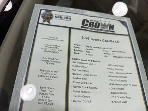 Used 2026 Toyota Corolla LE image 40