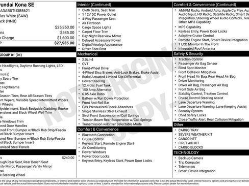 New 2026 Hyundai Kona SE image 31