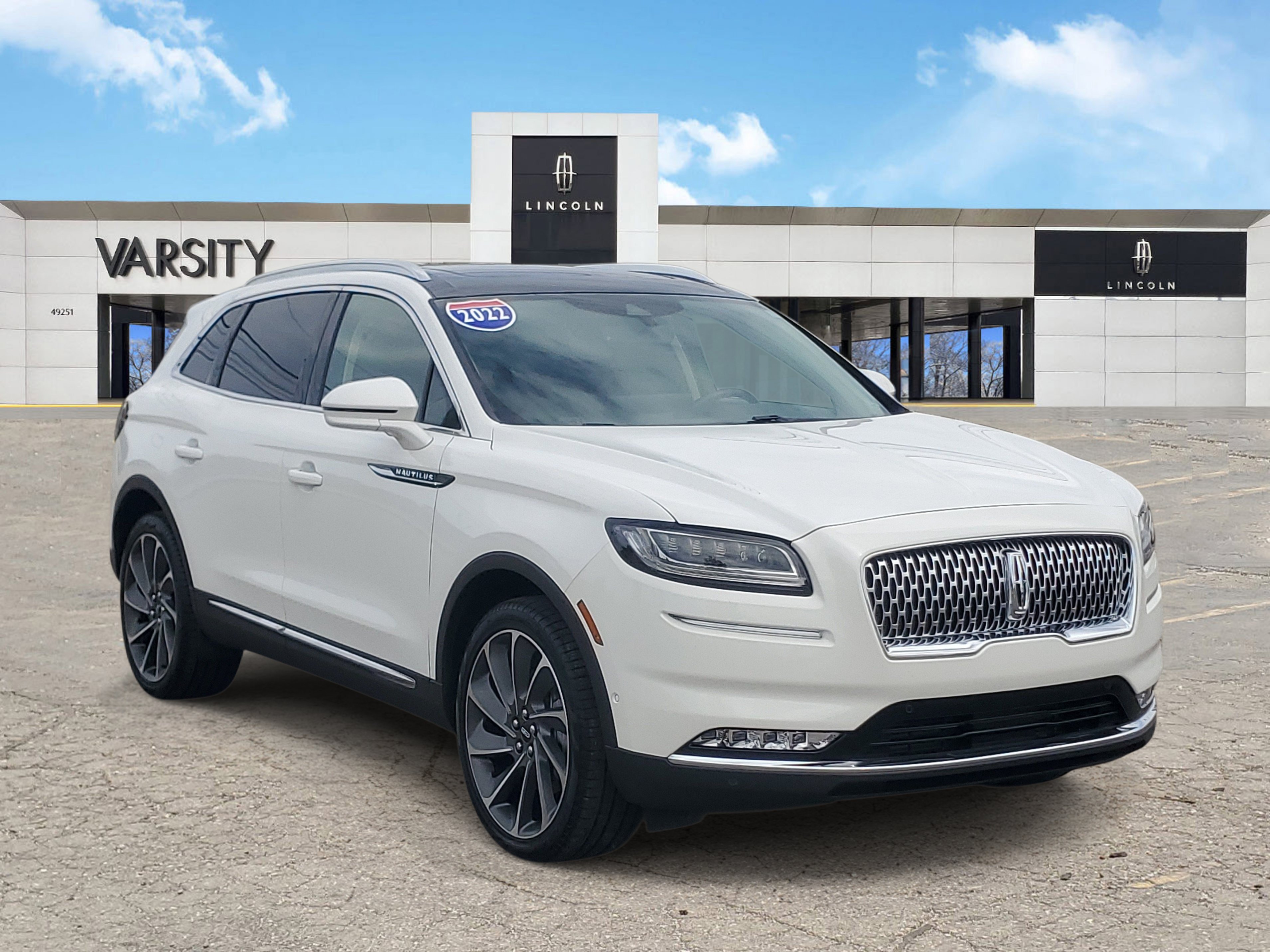 Certified 2022 Lincoln Nautilus Reserve w/ Equipment Group 202A AWD/4WD 360° Tour