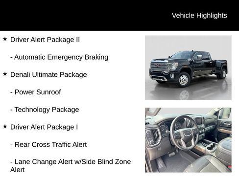 Used 2023 GMC Sierra 3500 Denali w/ Denali Ultimate Package AWD/4WD image 11