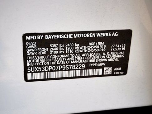 Used 2023 BMW X3 xDrive30i w/ Convenience Package AWD/4WD image 41