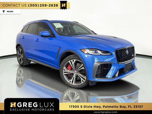 Used 2021 Jaguar F-PACE SVR image 1