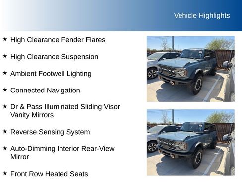 Used 2021 Ford Bronco Badlands w/ Sasquatch Package image 4