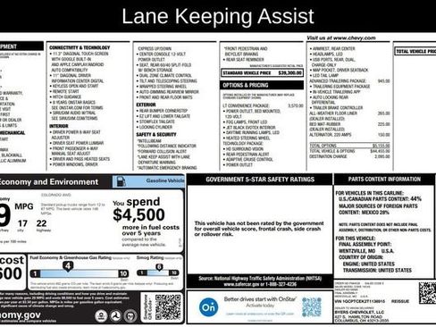 Used 2026 Chevrolet Colorado LT w/ LT Convenience Package image 5