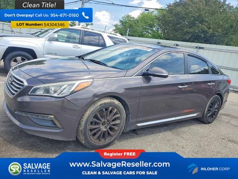 Used 2015 Hyundai Sonata Limited w/ Option Group 05 FWD image 1