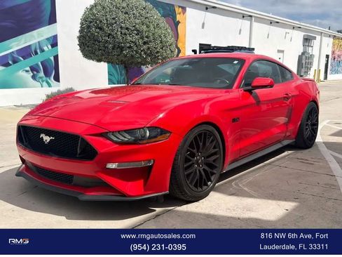 Used 2021 Ford Mustang GT Premium w/ Equipment Group 401A RWD image 1