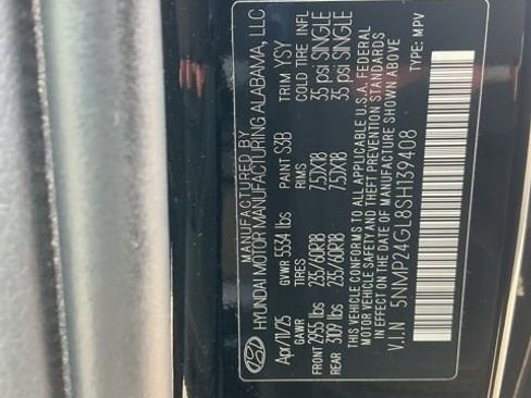 Certified 2025 Hyundai Santa Fe SEL FWD image 28