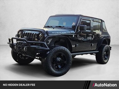 Used 2014 Jeep Wrangler Unlimited Rubicon w/ Connectivity Group AWD/4WD image 1