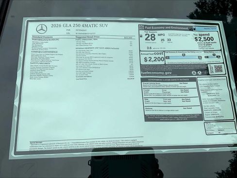 New 2026 Mercedes-Benz GLA 250 4MATIC image 26