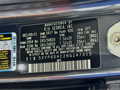 Used 2022 Kia Telluride S AWD/4WD image 34
