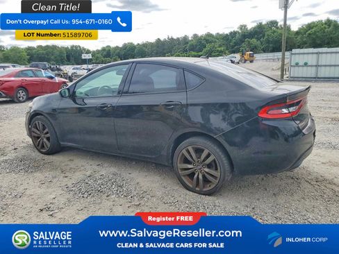 Used 2015 Dodge Dart SXT w/ Sun/Sound Group FWD image 3