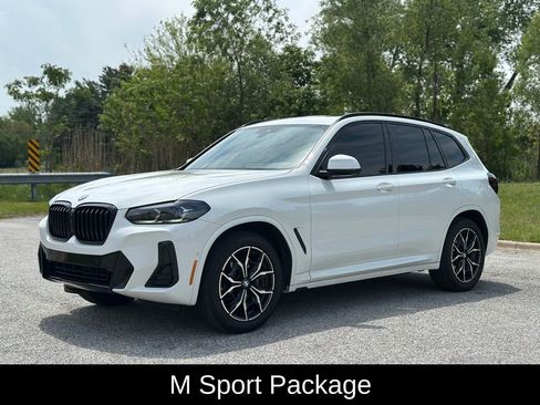 Certified 2023 BMW X3 xDrive30i w/ M Sport Package AWD/4WD image 3