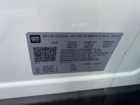 Used 2021 Chevrolet Equinox LT FWD image 14