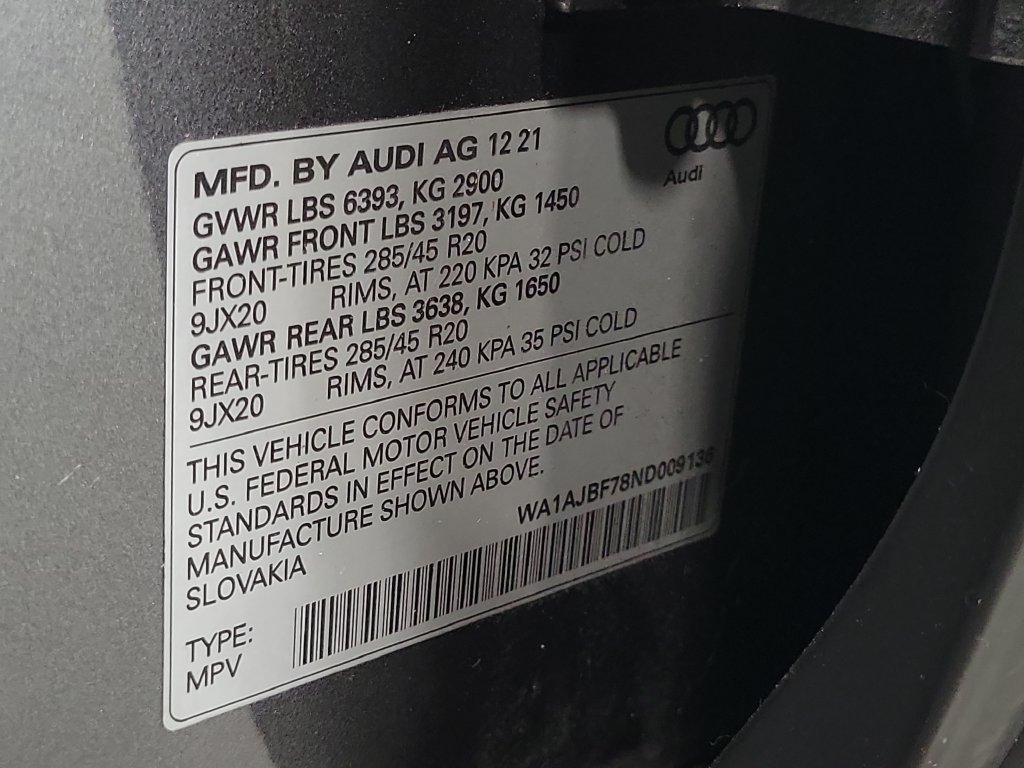 Used 2022 Audi Q7 2.0T Premium AWD/4WD image 32