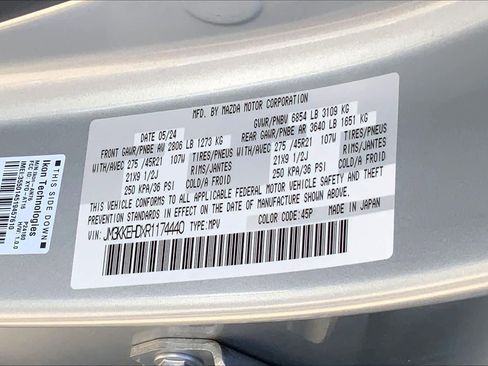 Used 2024 MAZDA CX-90 3.3 Turbo w/ Premium Plus Pkg image 33