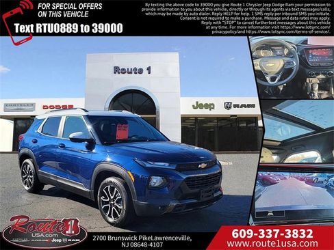 Used 2023 Chevrolet TrailBlazer ACTIV w/ Sun and Liftgate Package image 1