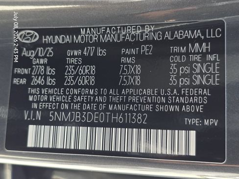 Certified 2026 Hyundai Tucson SEL Plus FWD image 32