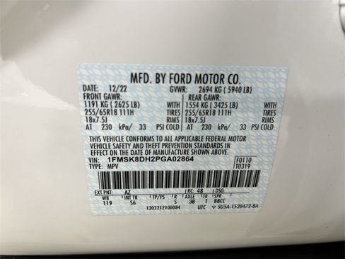 Used 2023 Ford Explorer XLT w/ Equipment Group 202A image 27