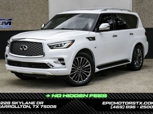 Used 2019 INFINITI QX80 Luxe w/ 22" Wheel Package RWD image 1