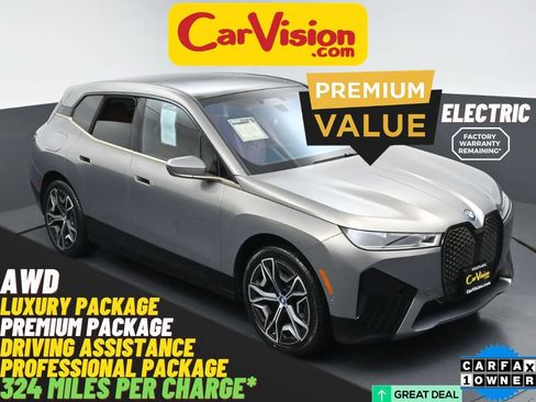 Used 2024 BMW iX xDrive50 w/ Premium Package AWD/4WD image 1