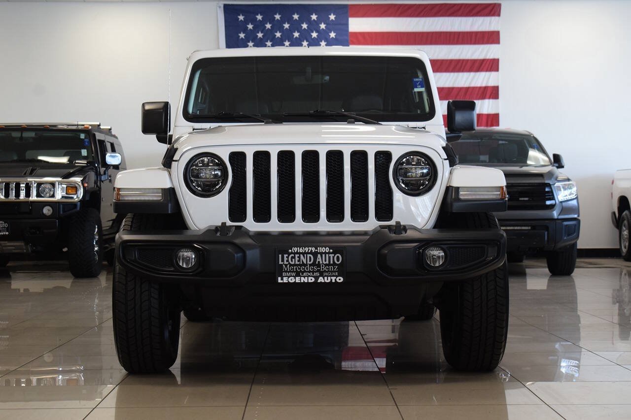 Used 2020 Jeep Wrangler Unlimited Sahara AWD/4WD image 2