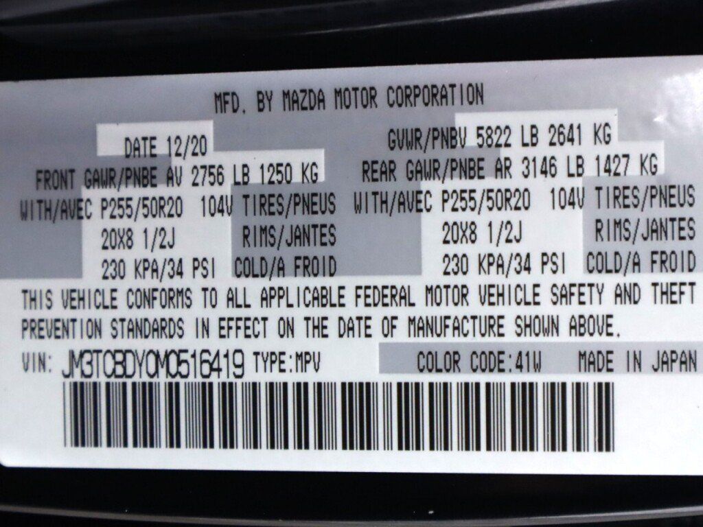 Used 2021 MAZDA CX-9 Grand Touring AWD/4WD image 46