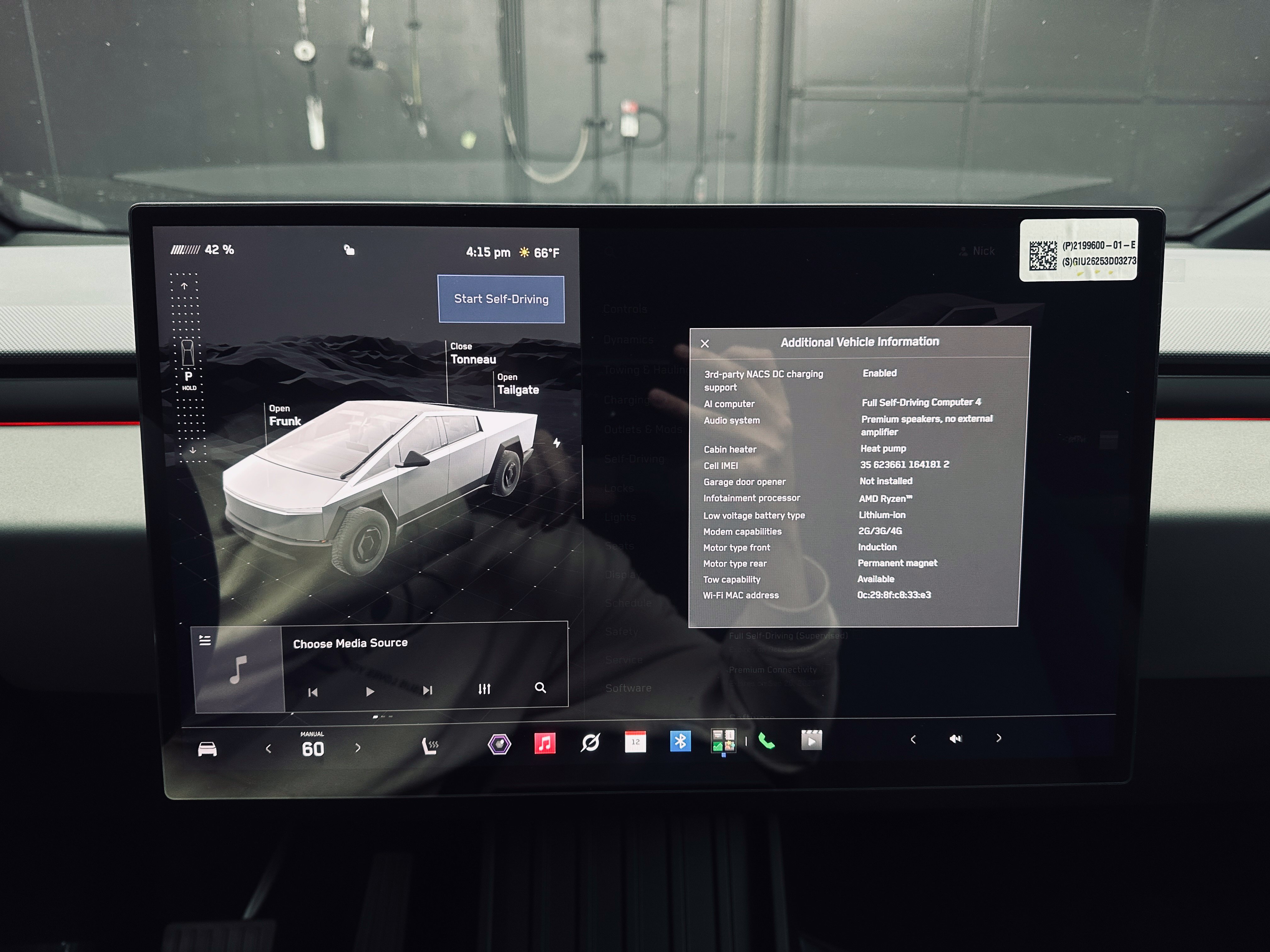 Used 2026 Tesla Cybertruck AWD Crew Cab image 26