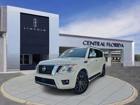 Used 2019 Nissan Armada Platinum w/ Captain's Chairs Package AWD/4WD image 37