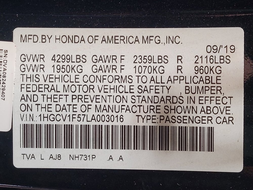 Used 2020 Honda Accord EX-L image 33