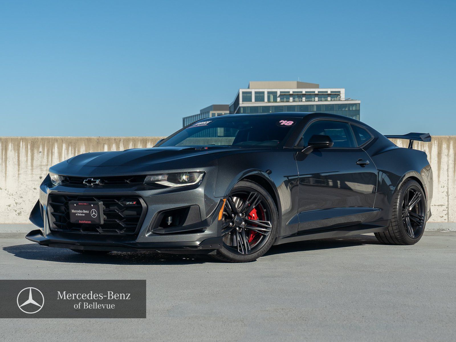 Used 2018 Chevrolet Camaro ZL1 RWD image 1
