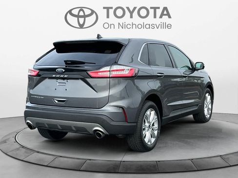 Used 2021 Ford Edge Titanium w/ Cargo Accessory Package FWD image 5