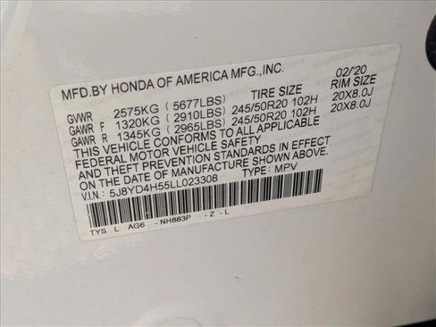 Used 2020 Acura MDX SH-AWD w/ Technology Package image 27