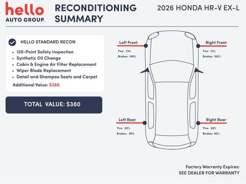 Used 2026 Honda HR-V EX-L image 3