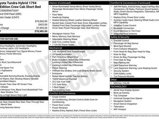 Used 2024 Toyota Tundra 1794 Edition AWD/4WD video 3