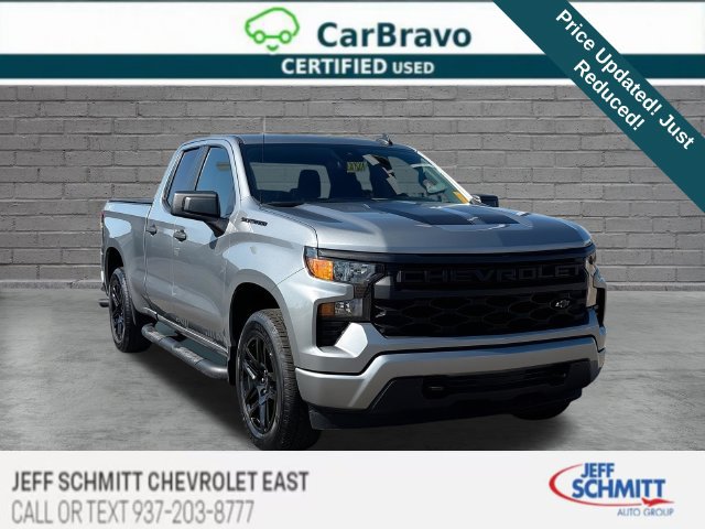 Certified 2023 Chevrolet Silverado 1500 Custom w/ Rally Edition AWD/4WD image 1