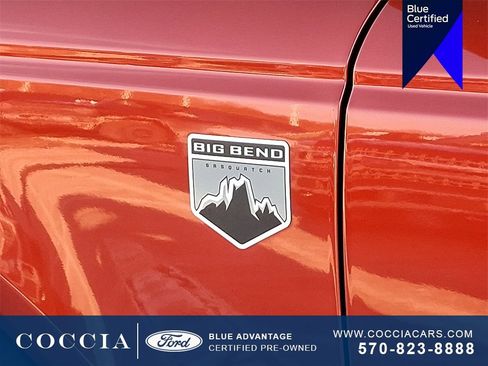 Certified 2022 Ford Bronco Big Bend w/ Sasquatch Package image 30