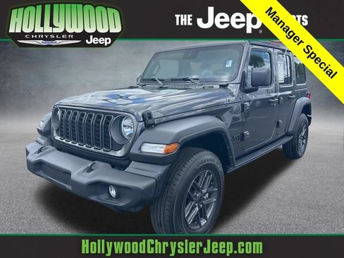 Used 2024 Jeep Wrangler Unlimited Sport AWD/4WD image 1